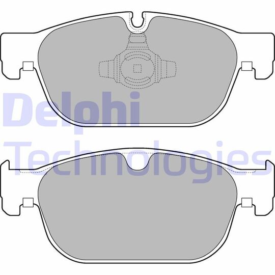 LP3256 - Brake Pad Set, disc brake 