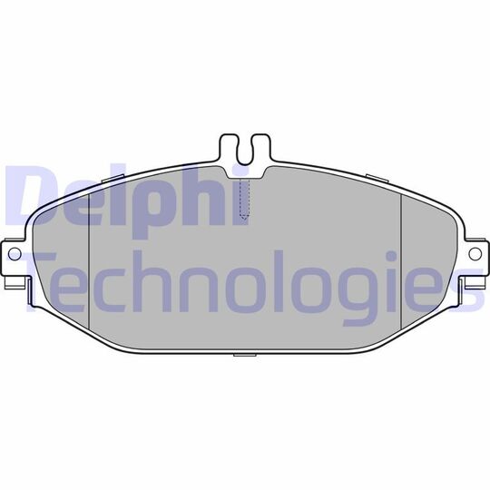 LP3282 - Brake Pad Set, disc brake 