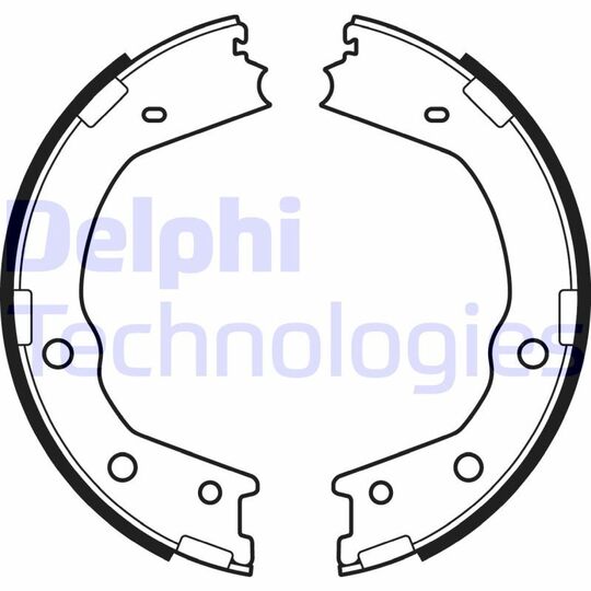 LS2067 - Piduriklotside komplekt, seisupidur 