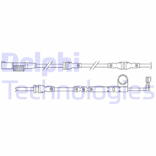 LZ0245 - Warning Contact, brake pad wear 