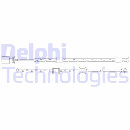 LZ0254 - Warning Contact, brake pad wear 