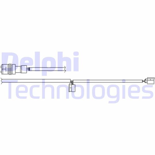 LZ0265 - Warning Contact, brake pad wear 