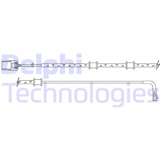 LZ0282 - Warning Contact, brake pad wear 