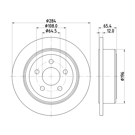 MDC2631 - Brake Disc 