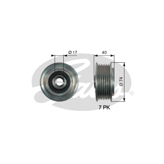 OAP7159 - Alternator Freewheel Clutch 
