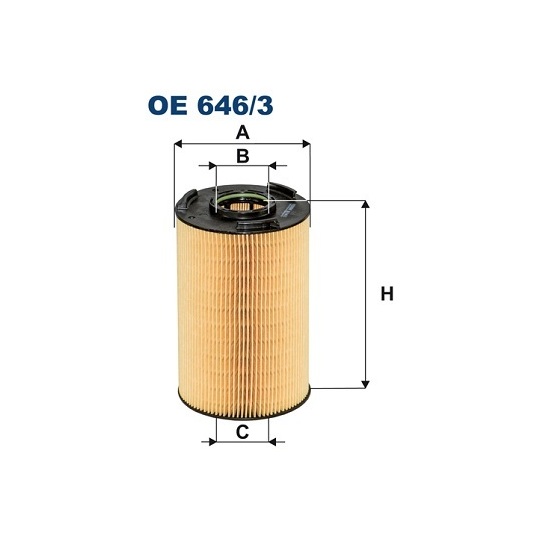 OE 646/3 - Oil filter 