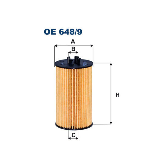 OE 648/9 - Oil filter 