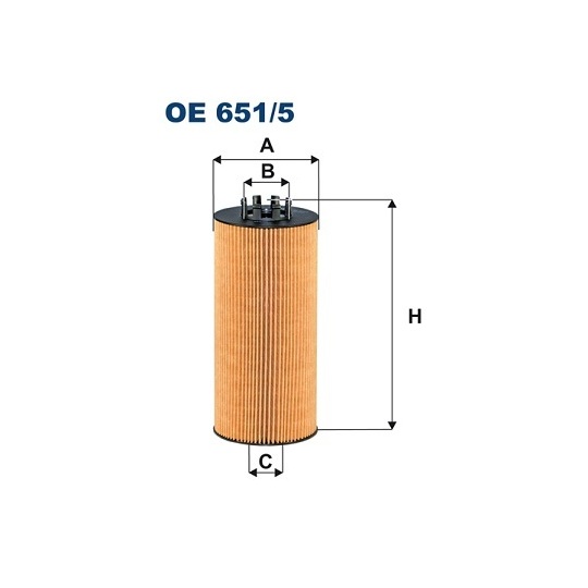 OE 651/5 - Oil filter 
