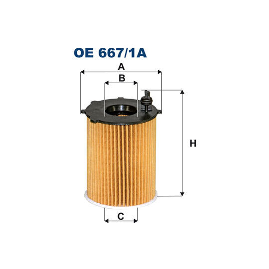 OE 667/1A - Oil filter 