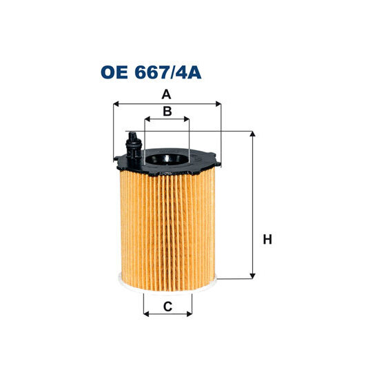 OE 667/4A - Oil filter 