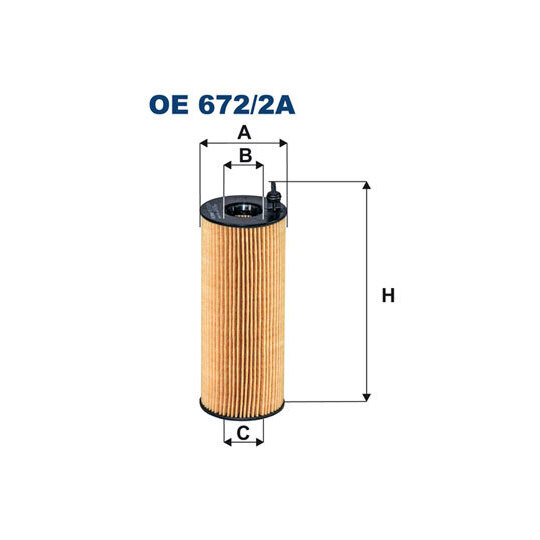 OE 672/2A - Oil filter 