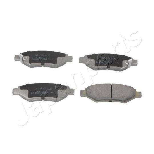 PP-007AF - Brake Pad Set, disc brake 