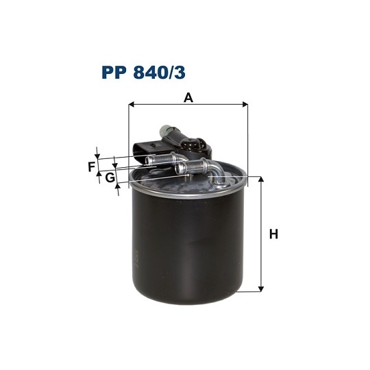 PP 840/3 - Bränslefilter 