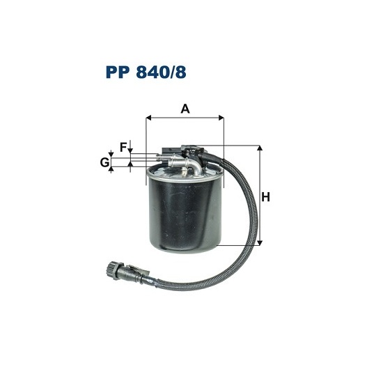 PP 840/8 - Fuel filter 