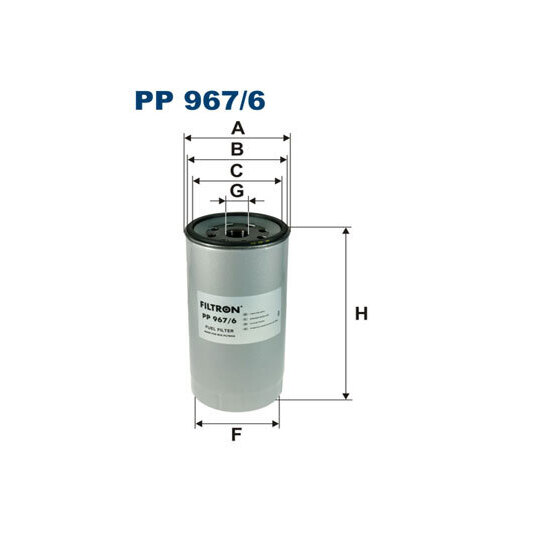 PP 967/6 - Fuel filter 