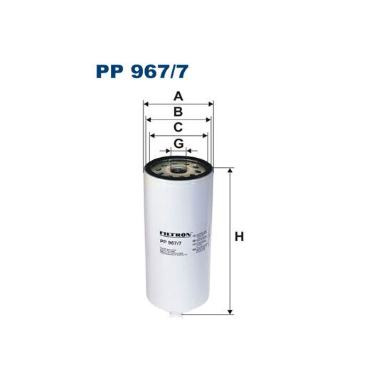 PP 967/7 - Fuel filter 