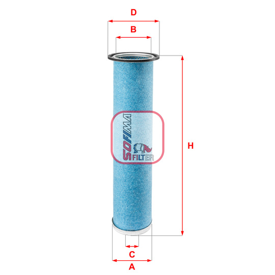 S 2850 A - Air filter 