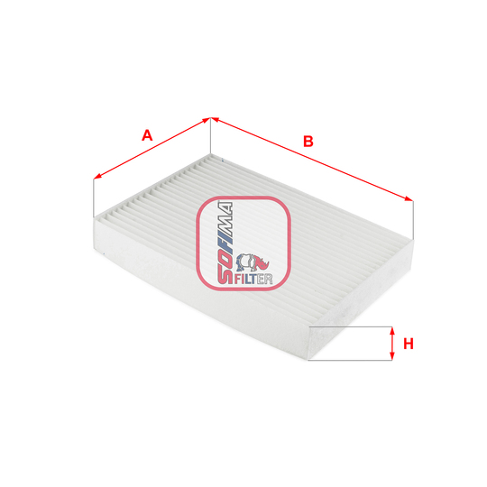 S 3293 C - Filter, interior air 