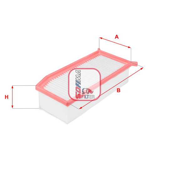 S 3547 A - Air filter 