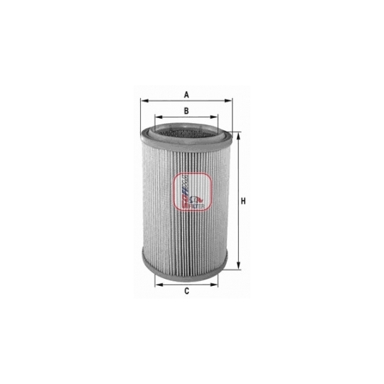 S 3610 A - Air filter 