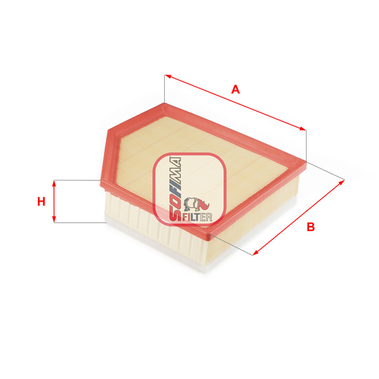 S 3686 A - Air filter 