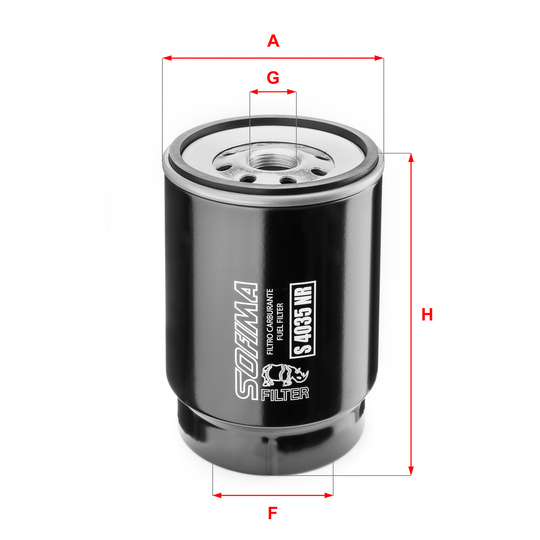 S 4035 NR - Fuel filter 