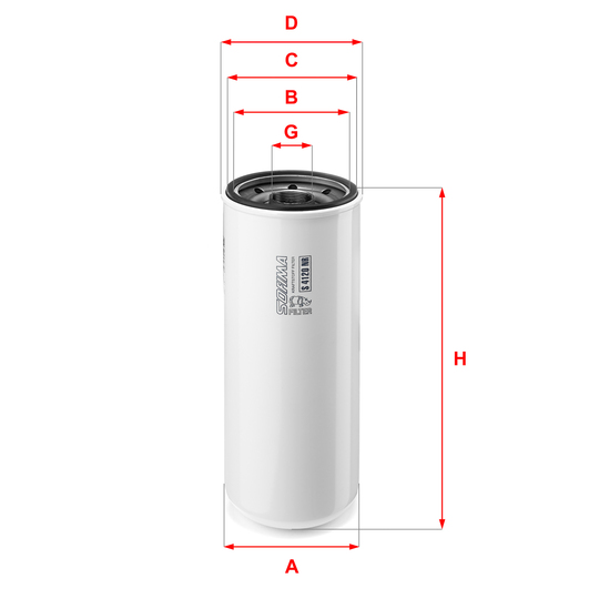 S 4120 NR - Fuel filter 