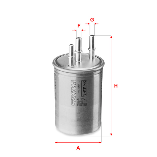 S 4131 NR - Fuel filter 