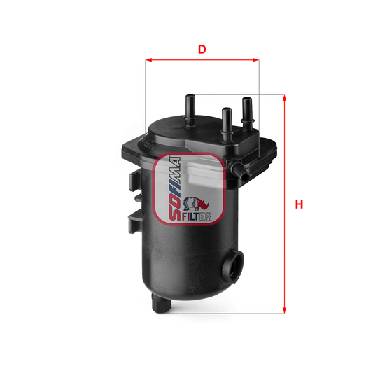 S 4132 NR - Kütusefilter 