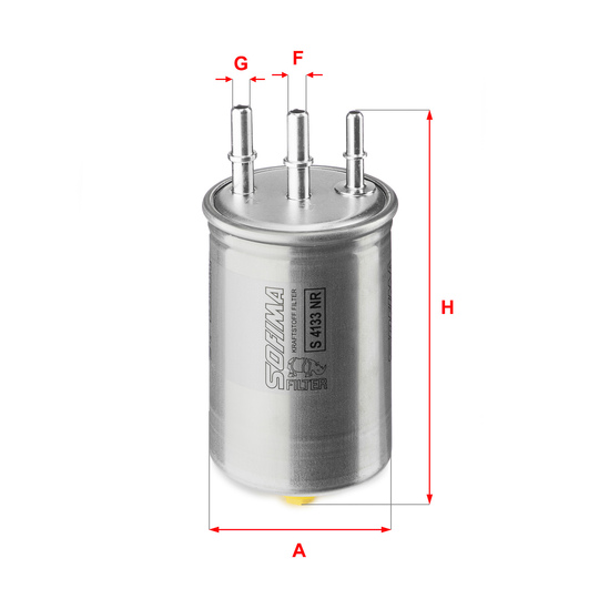 S 4133 NR - Fuel filter 