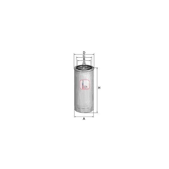 S 4155 NR - Kütusefilter 