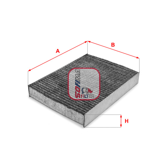 S 4234 CA - Filter, interior air 