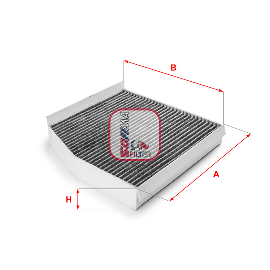 S 4236 CA - Filter, kupéventilation 