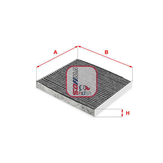 S 4271 CA - Filter, interior air 