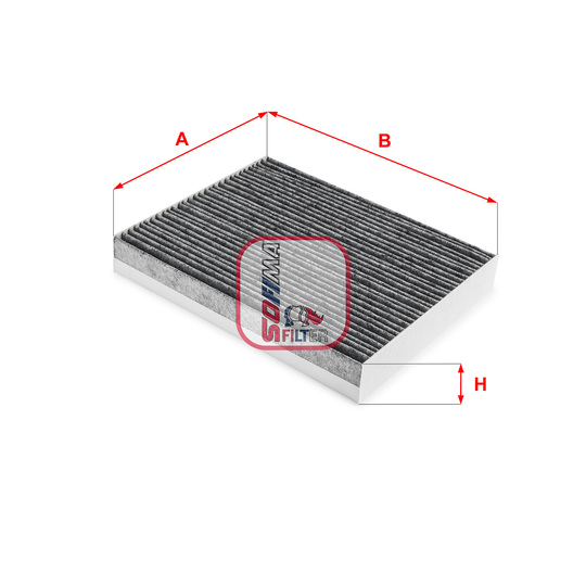 S 4289 CA - Filter, interior air 