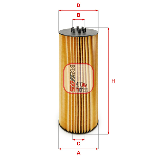 S 5006 PE - Oil filter 