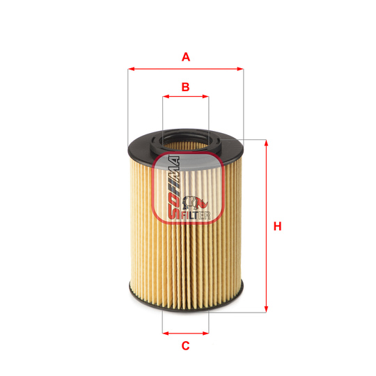 S 5075 PE - Oil filter 
