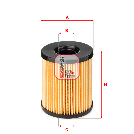 S 5115 PE - Oil filter 