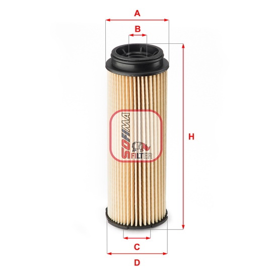 S 5148 PE - Oil filter 