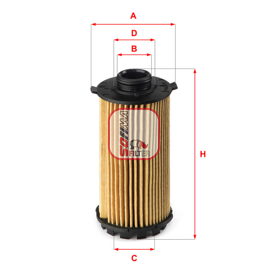 S 5149 PE - Oil filter 