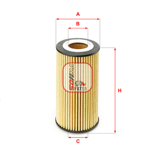 S 5154 PE - Oil filter 