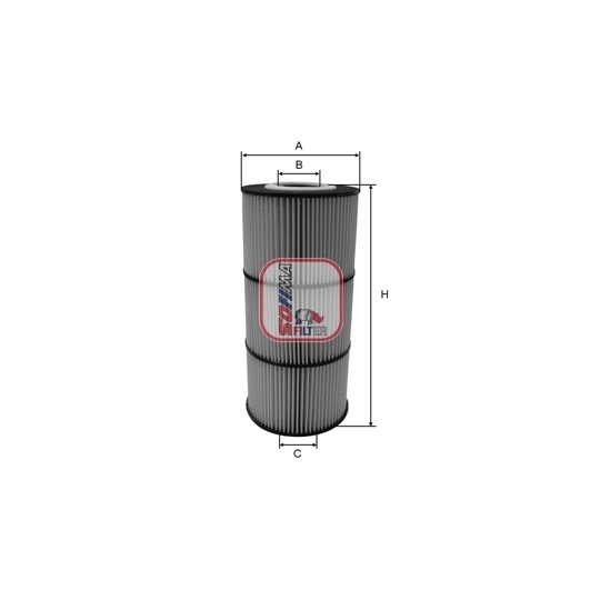 S 5156 PE - Oil filter 