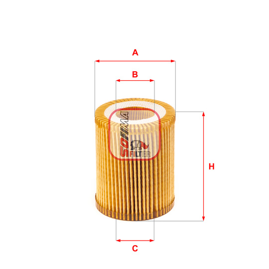 S 5164 PE - Oil filter 