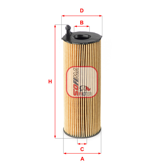 S 5168 PE - Oil filter 