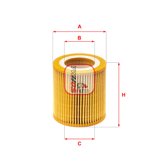 S 5171 PE - Oil filter 