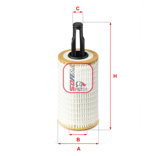 S 5172 PE - Oil filter 