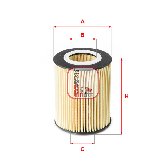 S 5177 PE - Oil filter 
