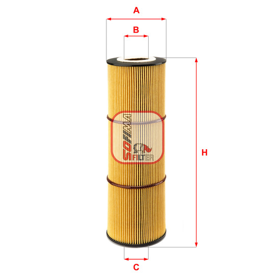 S 5181 PE - Oil filter 