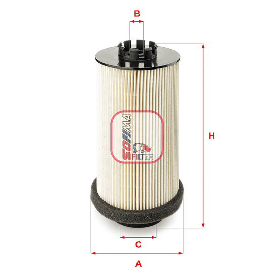 S 6001 NE - Fuel filter 