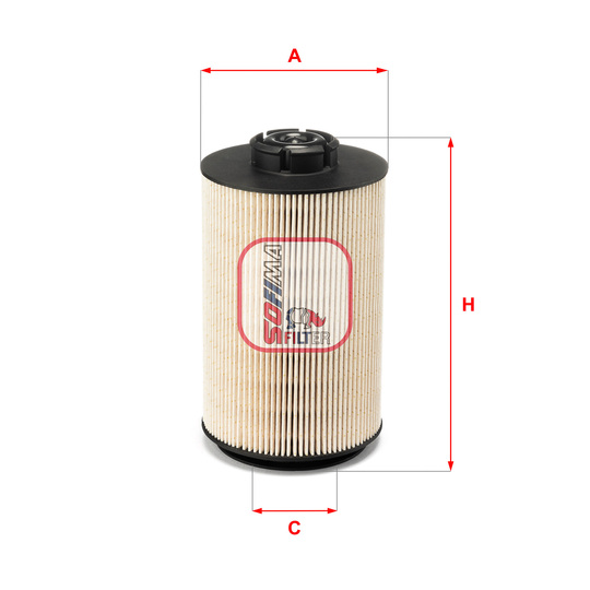 S 6039 NE - Fuel filter 
